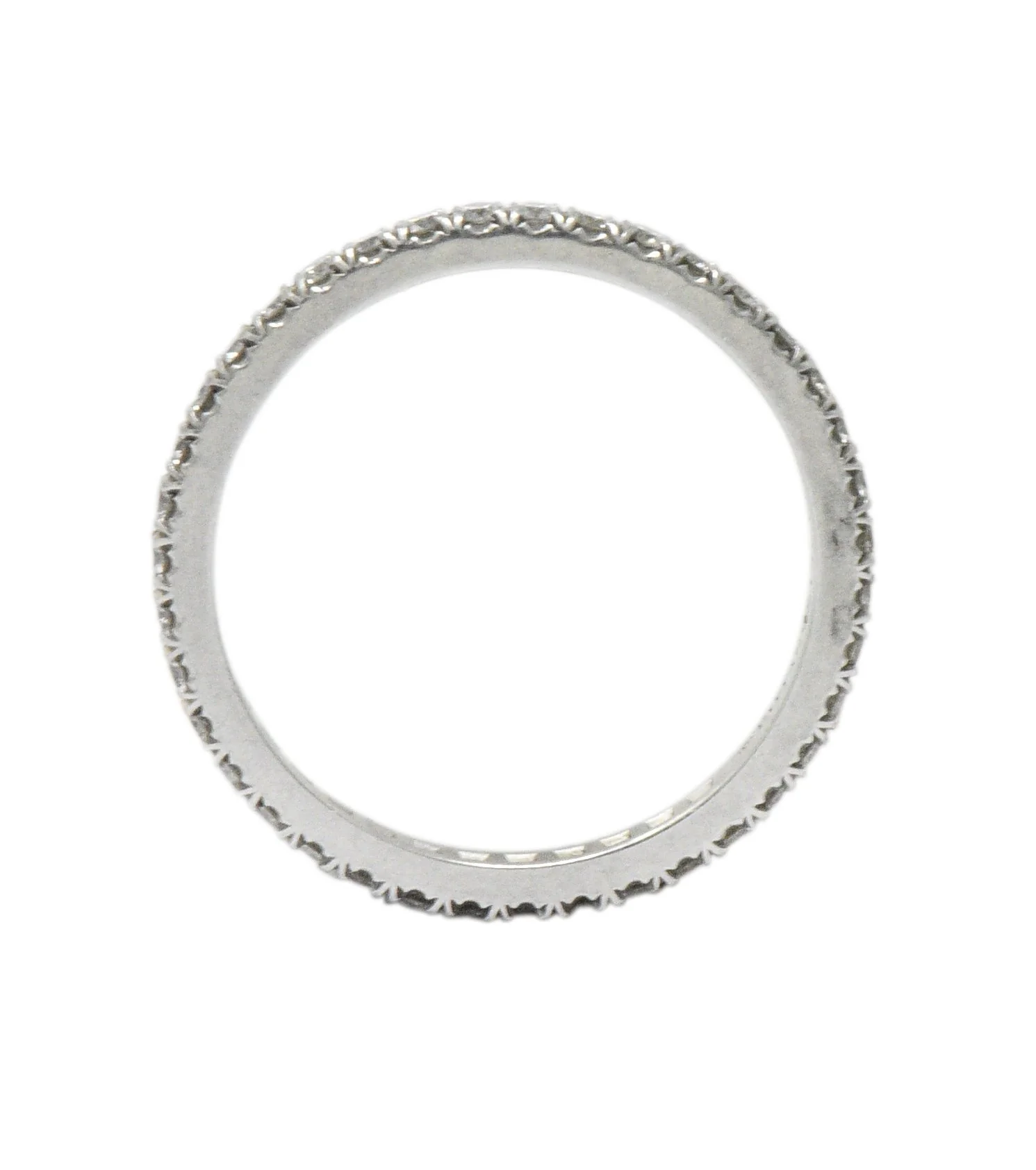 Tiffany & Co. 0.40 CTW Diamond Platinum Eternity Band Ring - Image 5
