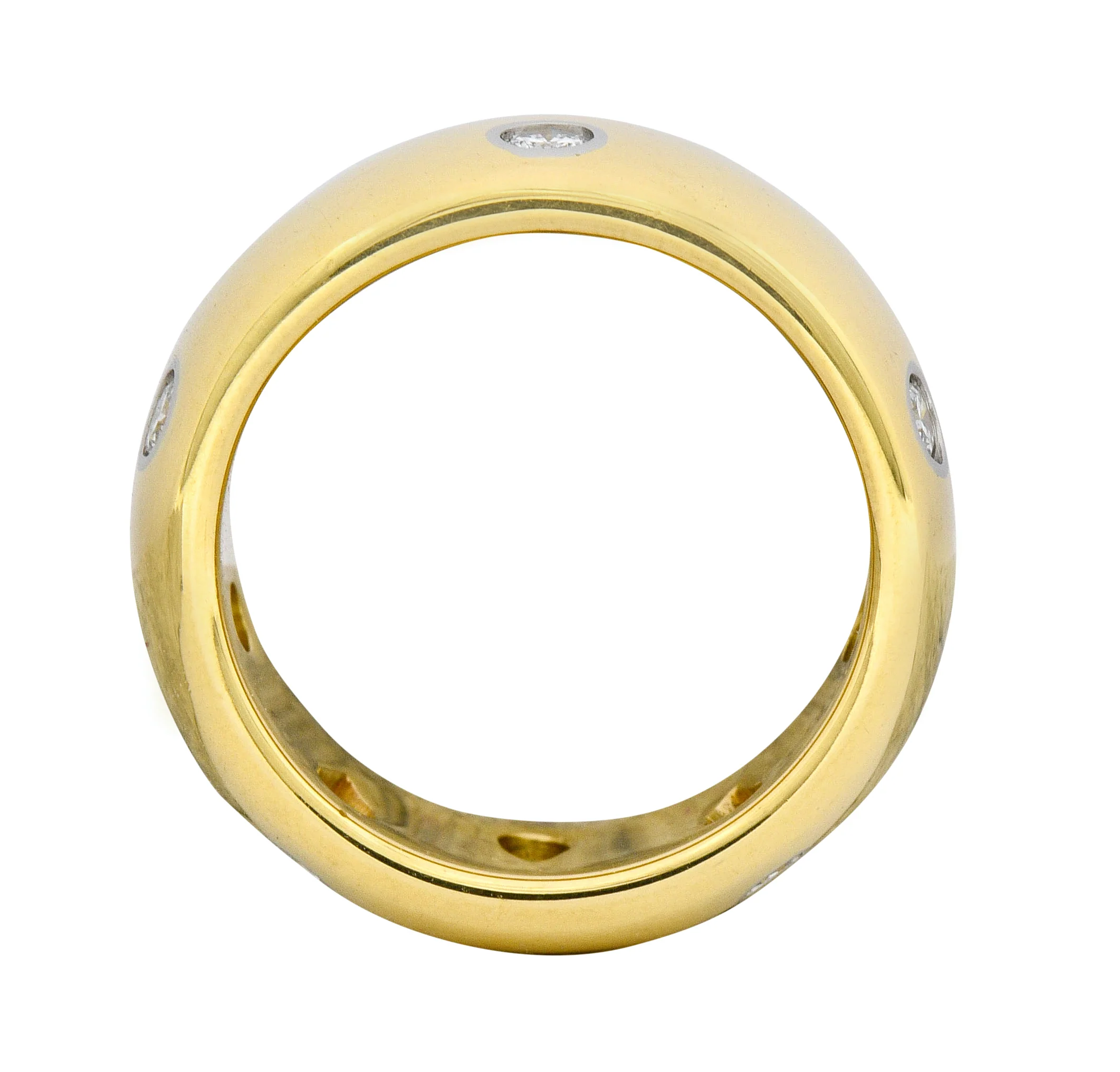 Tiffany & Co. 0.60 CTW Diamond 18 Karat Gold Etoile Band Ring - Image 6