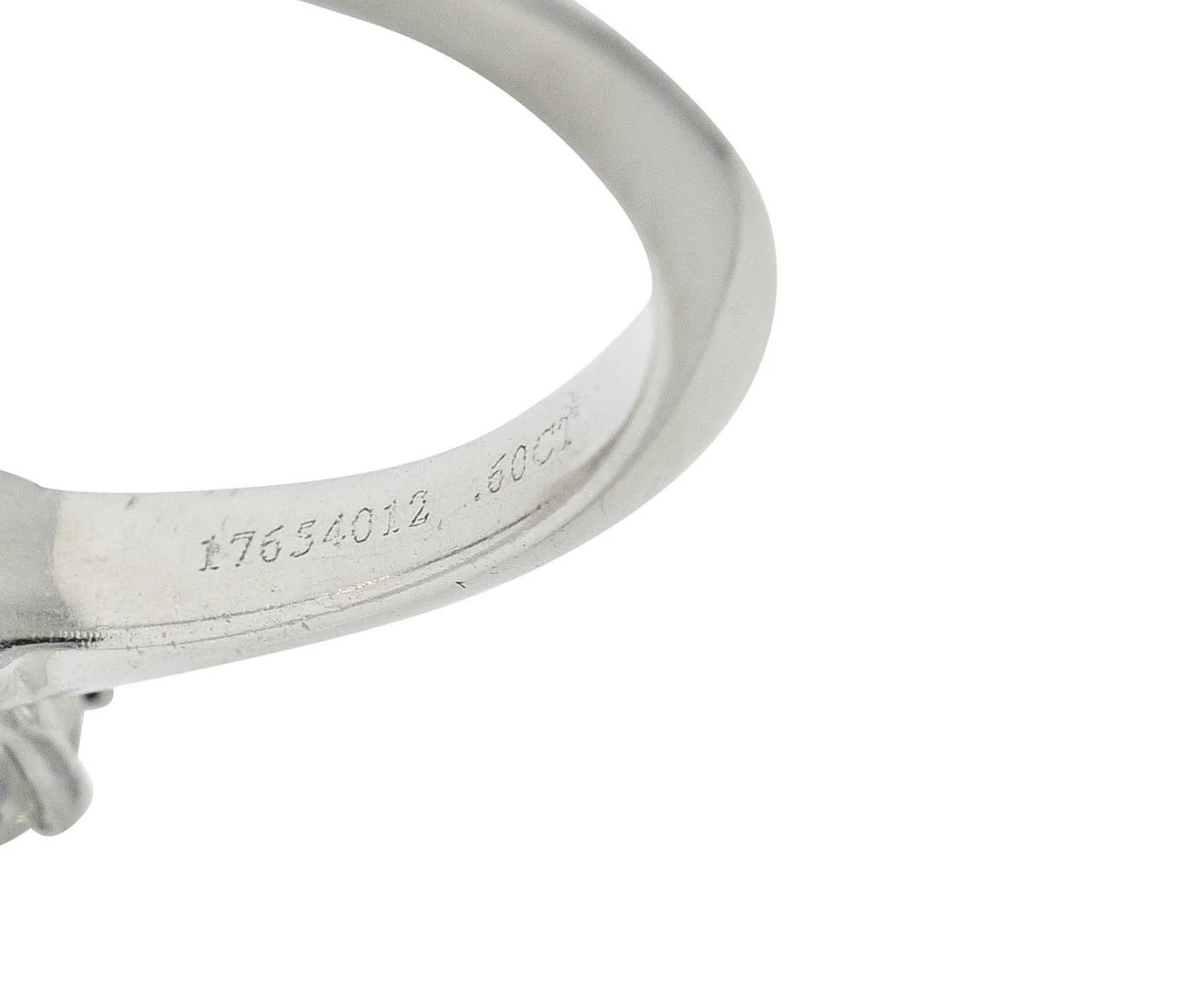 Tiffany & Co. 0.60 CTW Diamond Platinum Solitaire Engagement Ring - Image 7