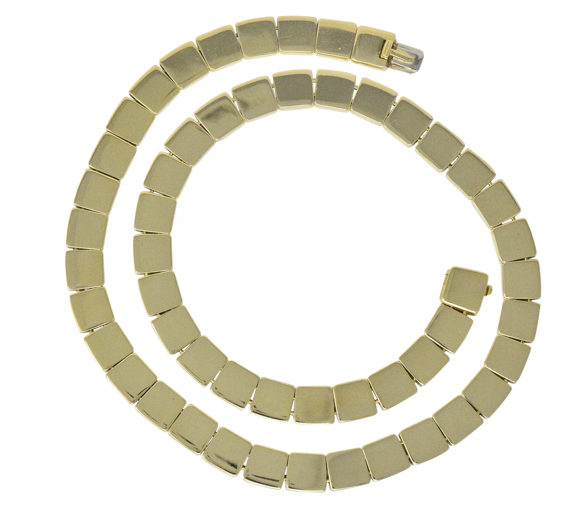 Tiffany & Co.18 Karat Gold Necklace Circa 2002 - Image 9
