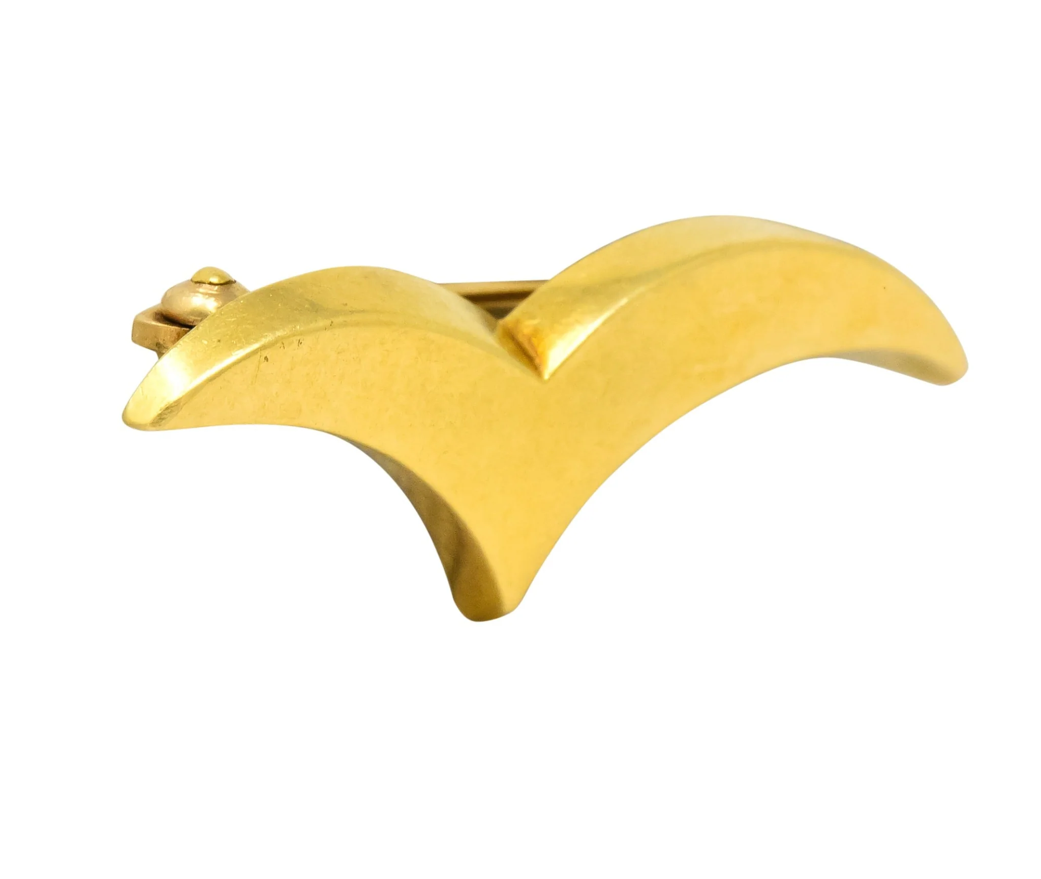 Tiffany & Co. 18 Karat Gold Seagull Brooch - Image 3