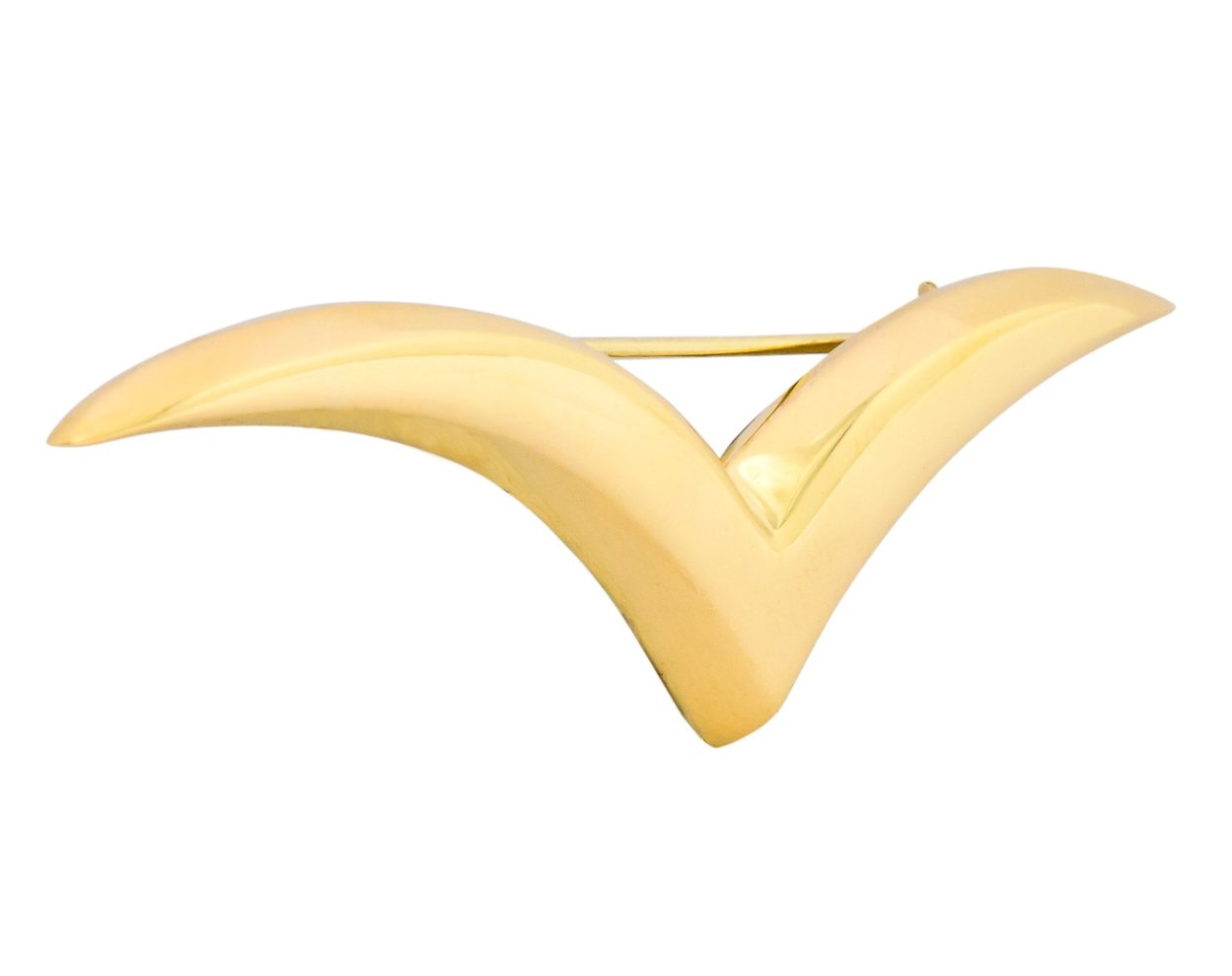 Tiffany & Co. 18 Karat Gold Seagull Brooch - Image 3