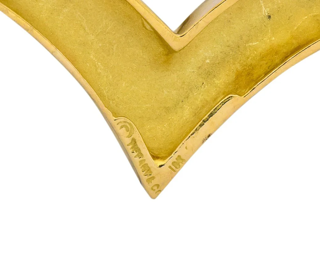 Tiffany & Co. 18 Karat Gold Seagull Brooch - Image 4