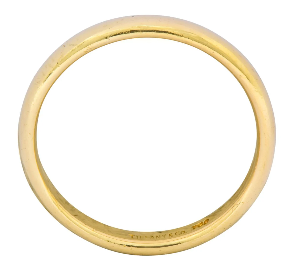Tiffany & Co. 18 Karat Gold Unisex Band Ring - Image 4