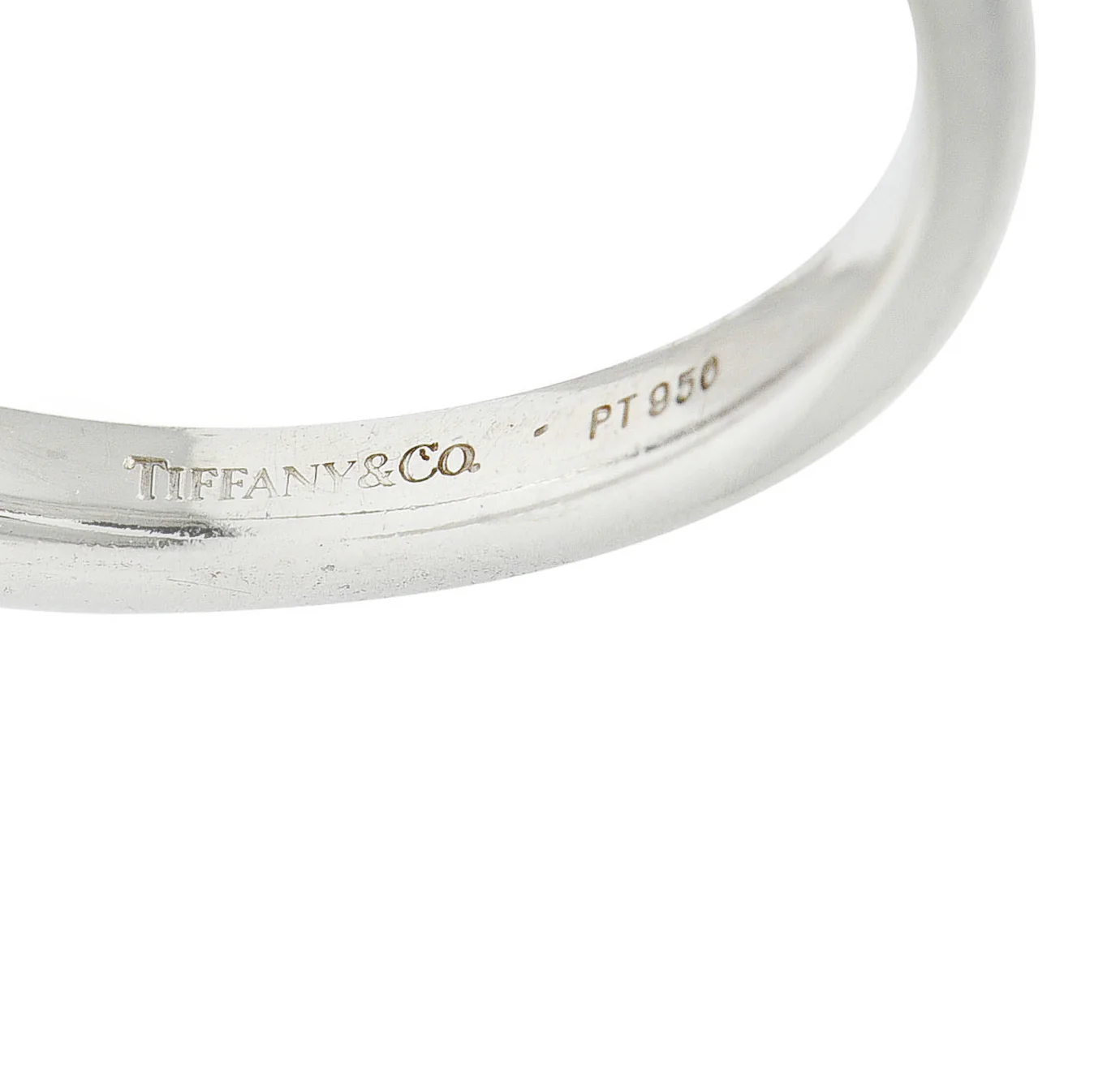 Tiffany & Co. 3.54 CTW No Heat Royal Blue Sapphire Diamond Platinum Three Stone Ring GIA - Image 7
