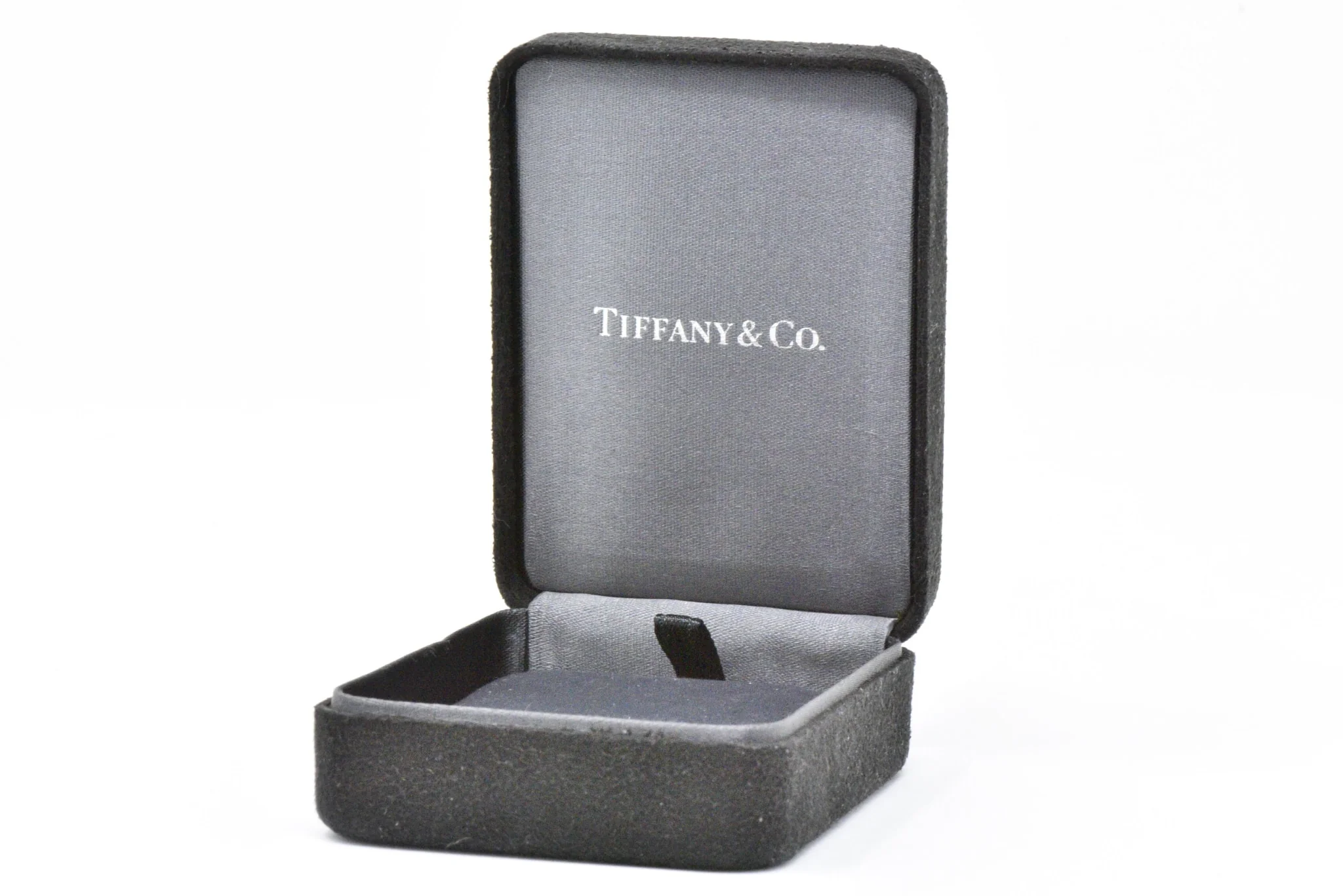 Tiffany & Co. .46CTW Diamond & Platinum Stud Earrings, Elsa Peretti - Image 2