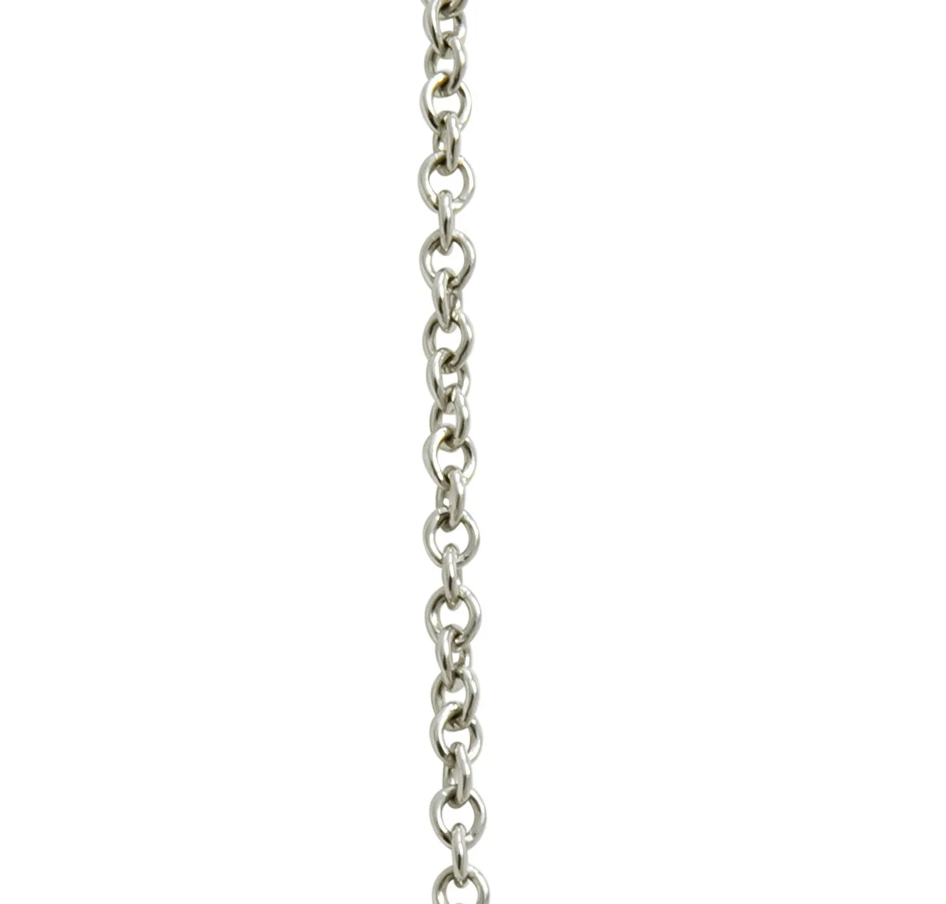Tiffany & Co. Contemporary 0.95 CTW Sapphire Platinum Star Drop Necklace - Image 5