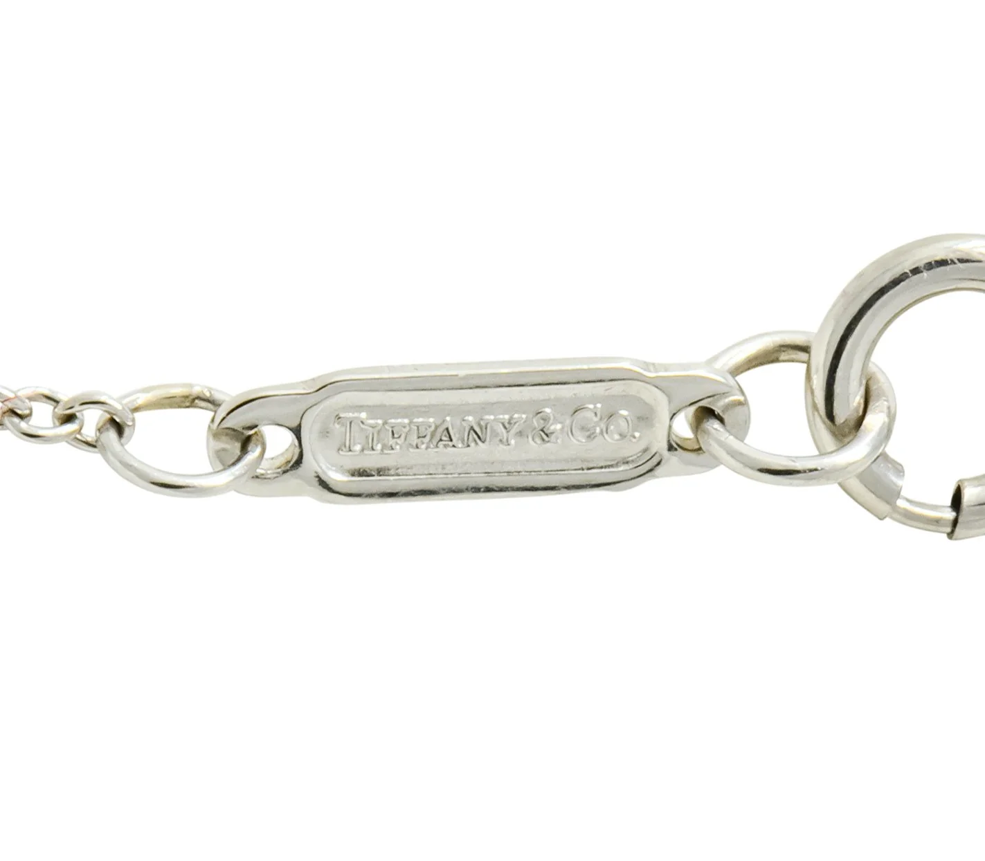 Tiffany & Co. Contemporary 0.95 CTW Sapphire Platinum Star Drop Necklace - Image 7