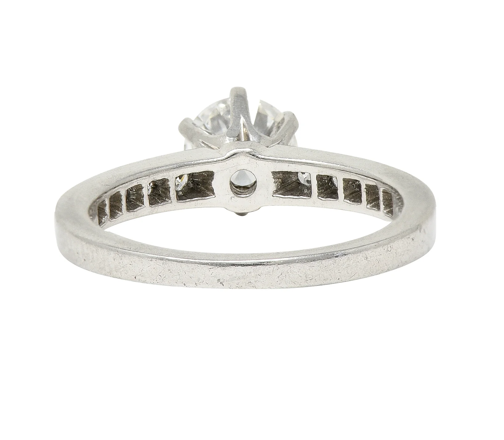 Tiffany & Co. Contemporary 1.33 CTW Diamond Platinum Engagement Ring - Image 5