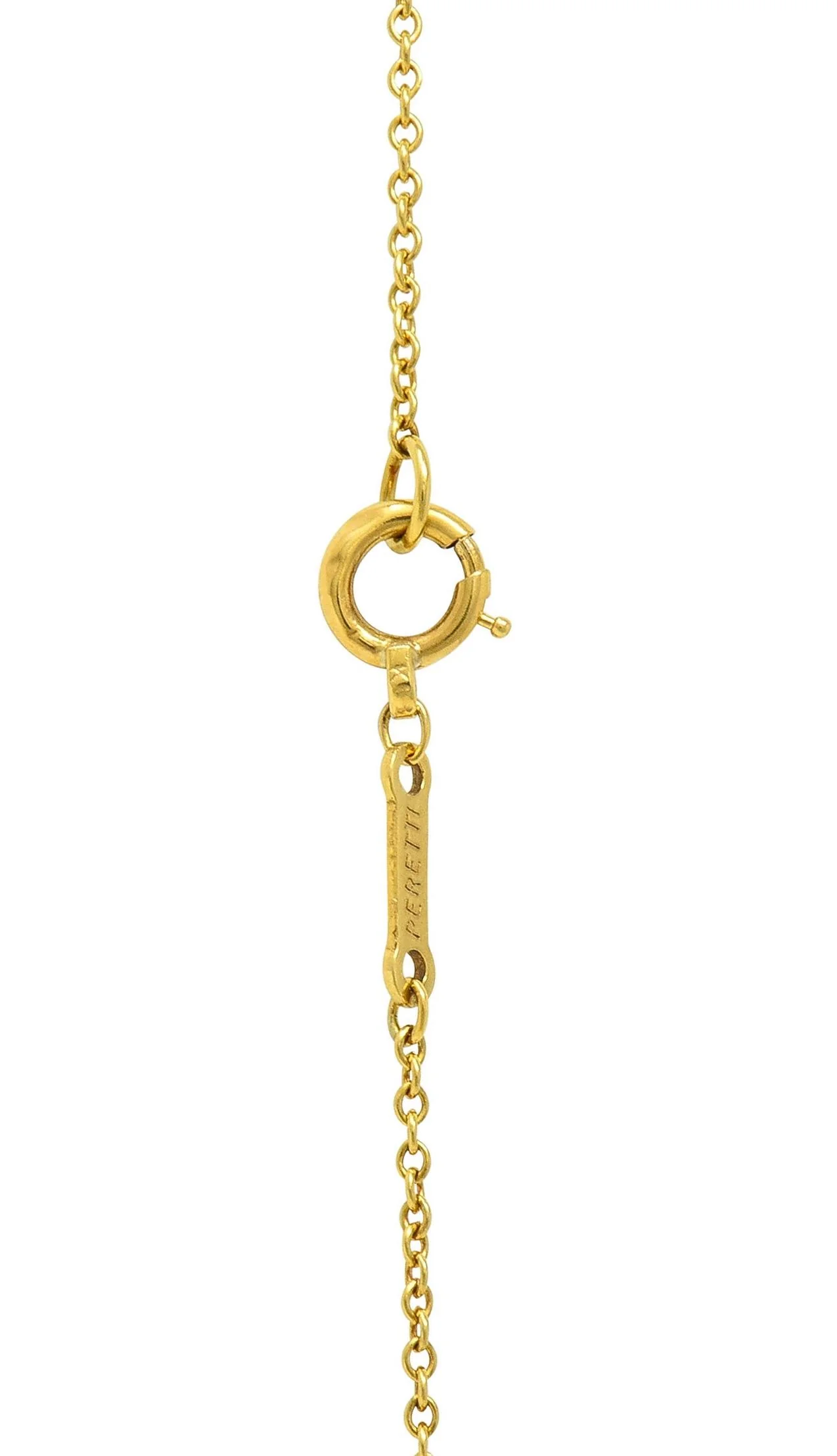 Tiffany & Co. Elsa Peretti 1979 18 Karat Yellow Gold Vintage Snake Chinese Zodiac Pendant Necklace - Image 10