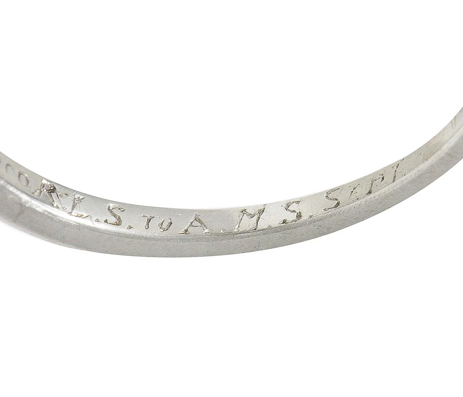 Tiffany & Co. Mid-Century 2.00 CTW Diamond Platinum Three Stone Vintage Engagement Ring GIA - Image 9