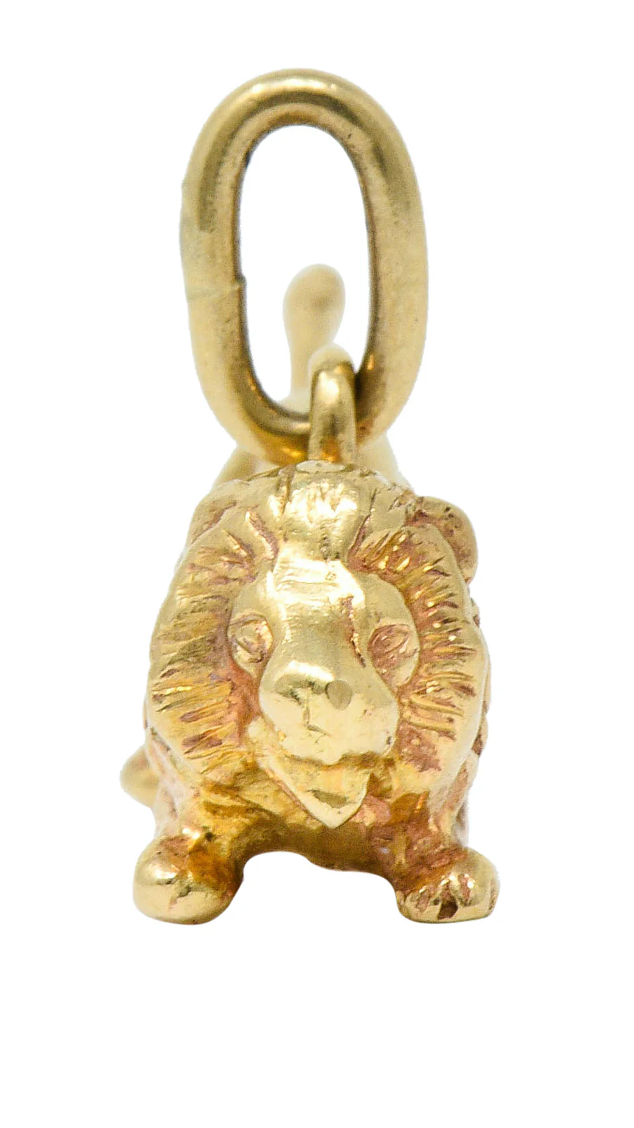 Tiffany & Co. Retro 14 Karat Gold Lion Charm - Image 2