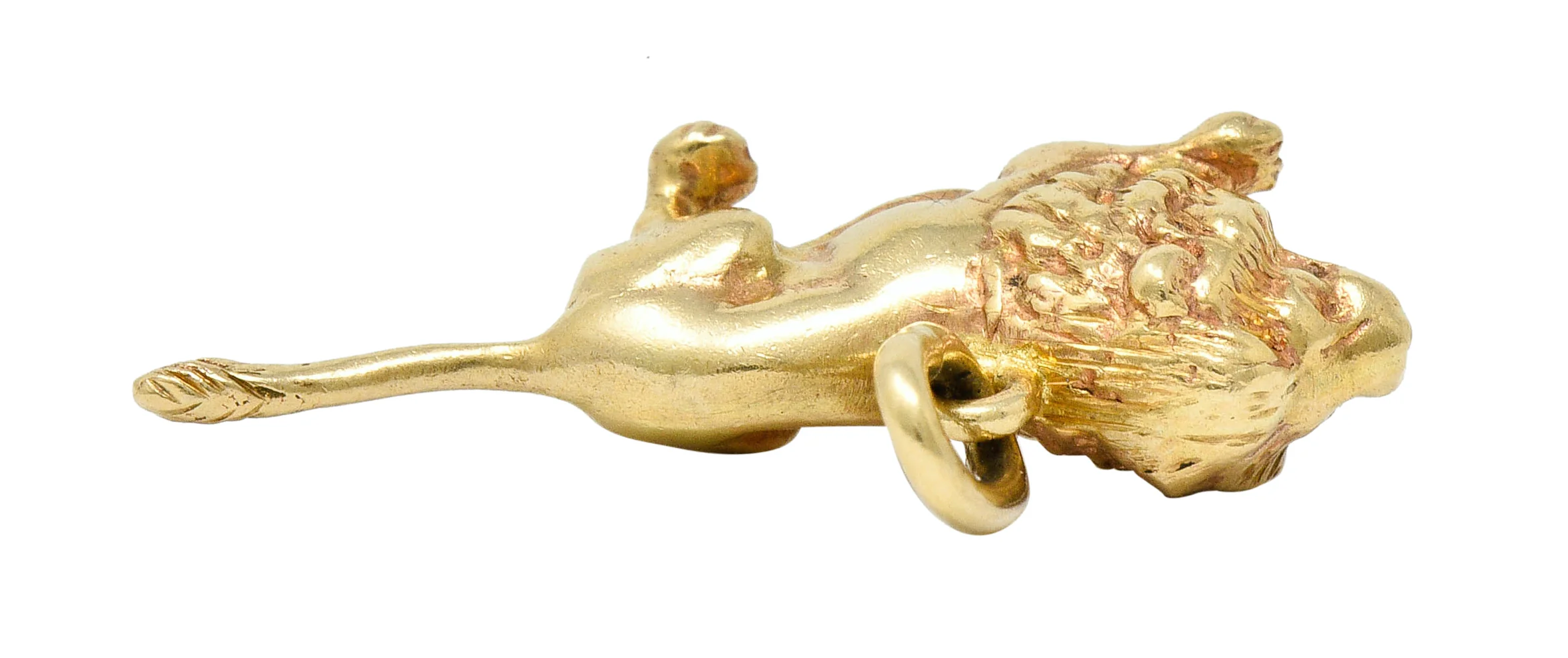 Tiffany & Co. Retro 14 Karat Gold Lion Charm - Image 7