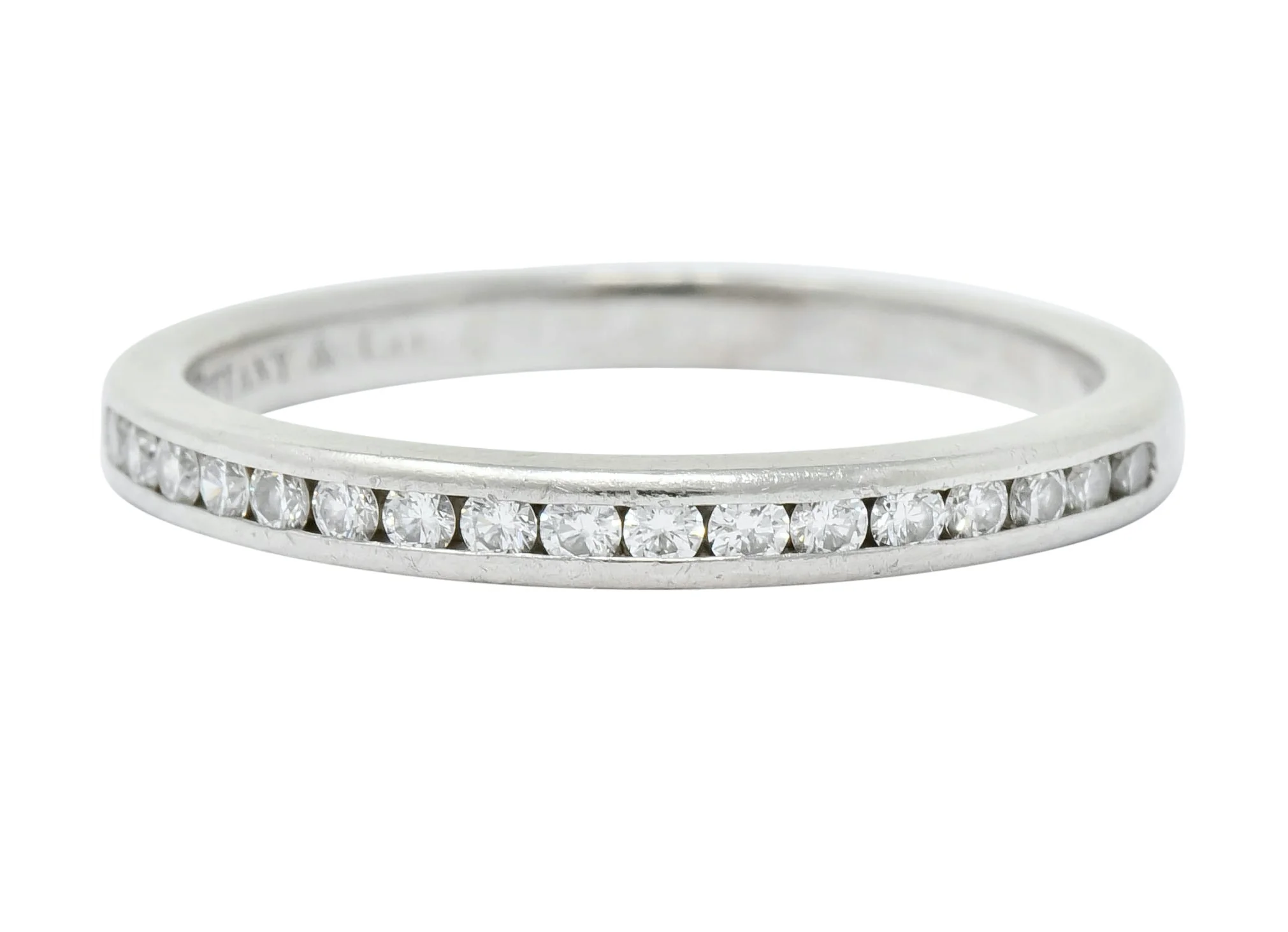 Tiffany & Co. Vintage Diamond Anniversary Stacking Band Ring