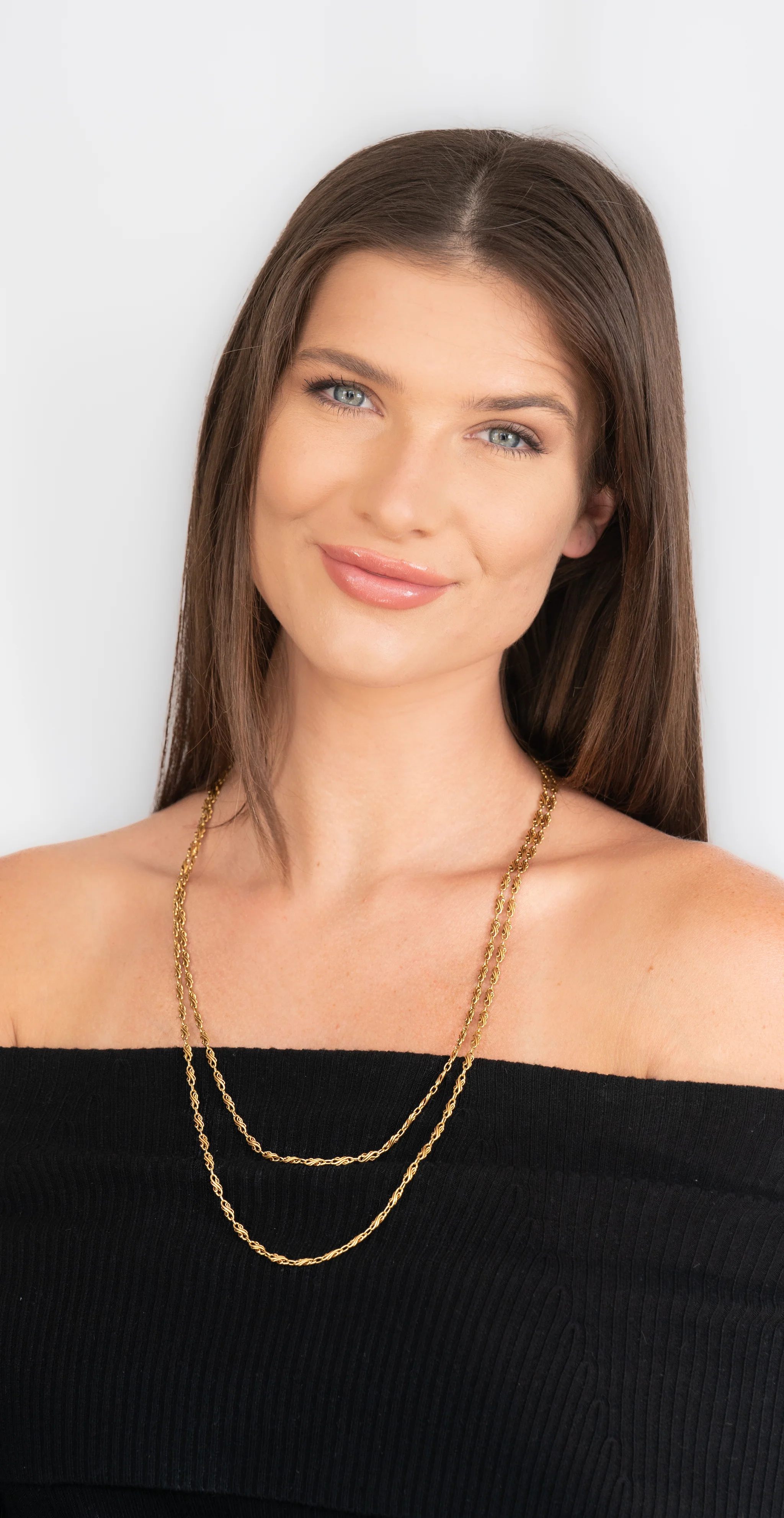 Victorian 18 Karat Yellow Gold 55 1/2 Inch Long Scrolling S Link Antique Chain Necklace - Image 9