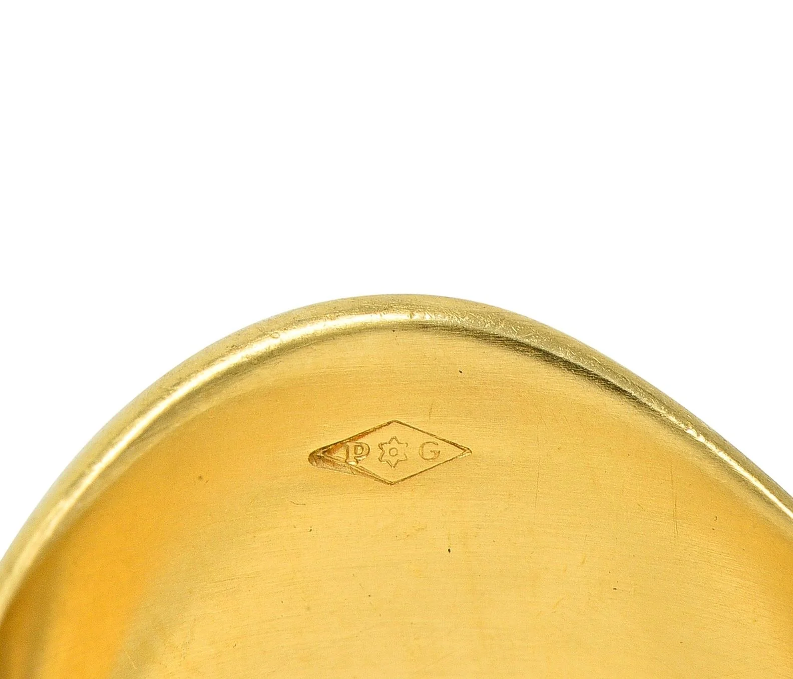 Victorian 18 Karat Yellow Gold Heraldic Lion Intaglio Antique Unisex Signet Ring - Image 7