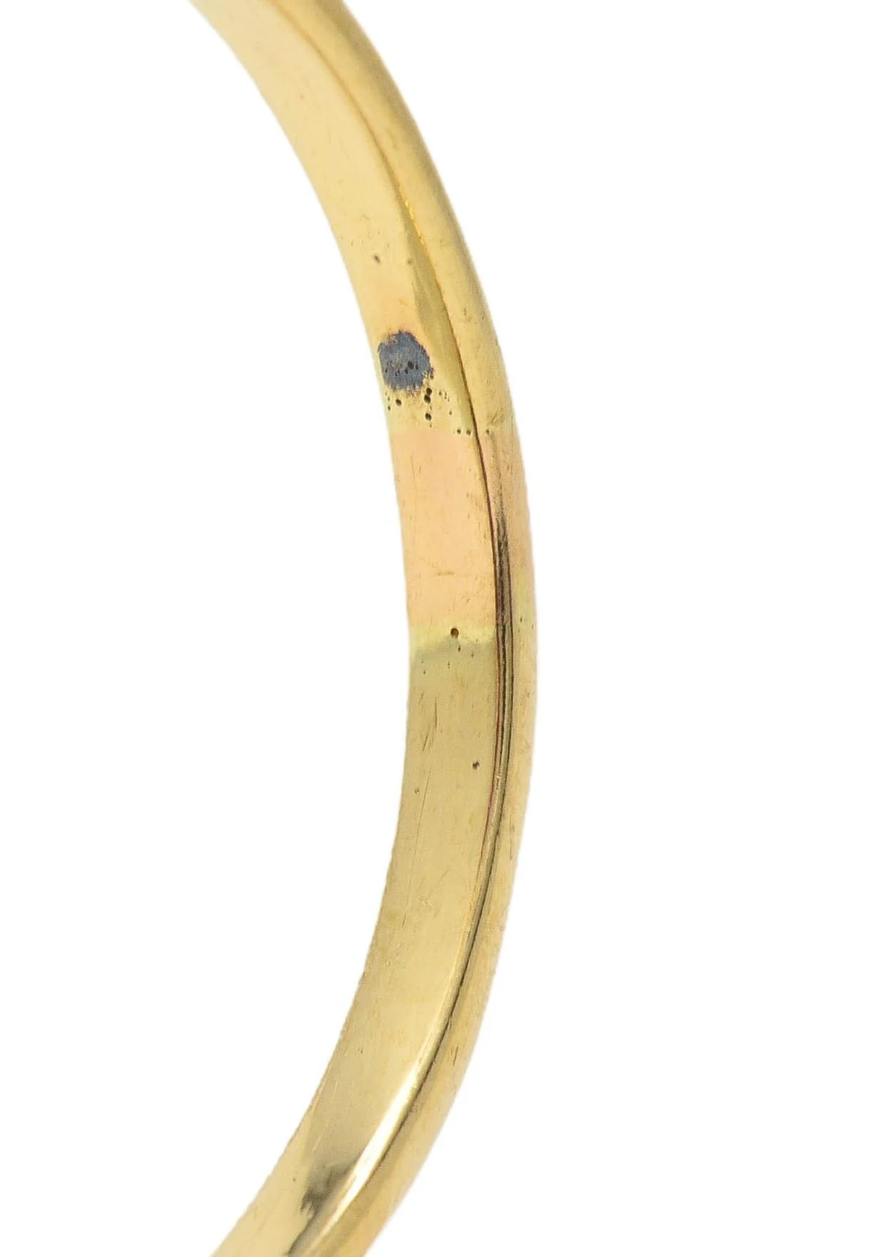 Victorian 2.59 CTW Ruby Diamond 14 Karat Yellow Gold Antique Clustered Band Ring - Image 9