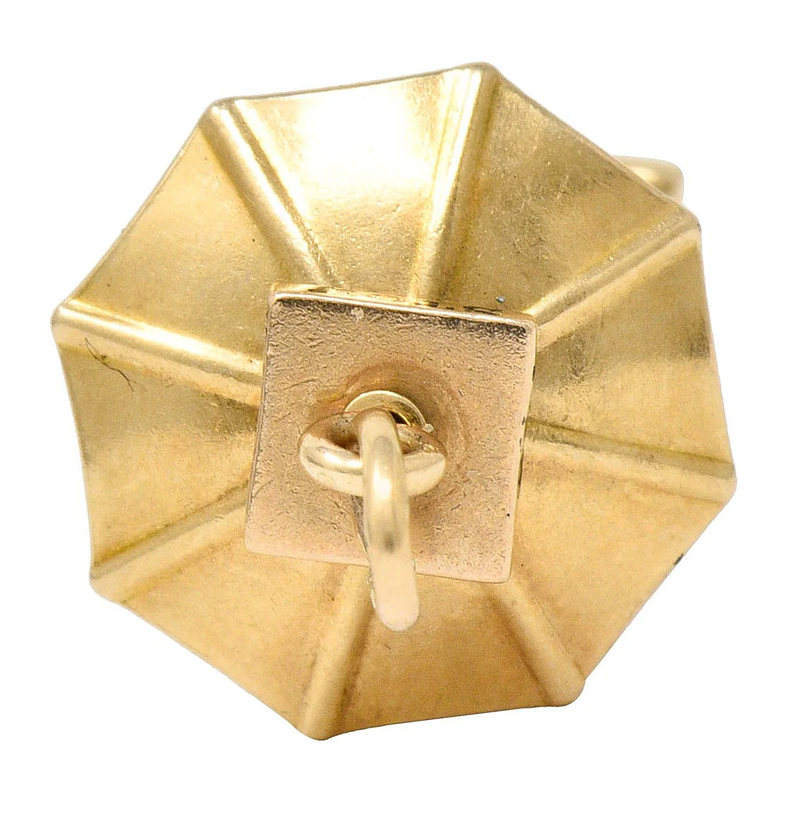 Walter Lampl Enamel 14 Karat Gold Traffic Stop Charm - Image 10